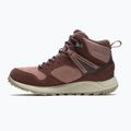 Дамски туристически обувки Merrell Wildwood Mid Ltr Wp marron/burlwood 8