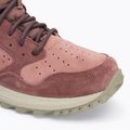 Дамски туристически обувки Merrell Wildwood Mid Ltr Wp marron/burlwood 7