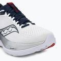 Mъжки обувки за бягане Saucony Endorphin Trainer white/navy 7