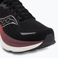 Мъжки обувки за бягане Saucony Hurricane 25 black/crimson 7