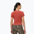 Дамска тениска за йога Sweaty Betty Athlete Crop Seamless Workout terrazzo red 3