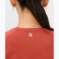 Дамска тениска за йога Sweaty Betty Athlete Crop Seamless Workout terrazzo red 5
