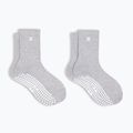 Дамски чорапи Sweaty Betty Pilates Crew Gripper 2 pary light grey marl