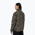 Дамски суитшърт Sweaty Betty Plush Contrast Zip Up Fleece brown ink leopard print 3