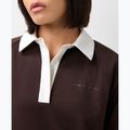 Дамски суитшърт Sweaty Betty Revive Rugby espresso brown 5