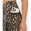 Дамски тренировъчен клин Sweaty Betty Power Piping Workout 7/8 brown ink leopard print 4