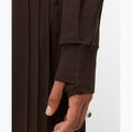 Дамски суитшърт Sweaty Betty After Class Yoke Crop espresso brown 5