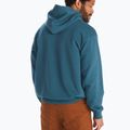 Мъжки суитшърт Marmot Coastal Hoody светлосин за трекинг M1425821541 2