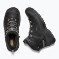 Мъжки туристически обувки KEEN Circadia Mid Polar black/steel grey 11