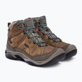 Дамски обувки за трекинг KEEN Circadia Mid WP toasted coconut/north atlantic 5
