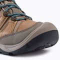 Дамски обувки за трекинг KEEN Circadia Mid WP toasted coconut/north atlantic 7