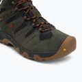 Мъжки обувки за трекинг KEEN Headout Mid Waterproof black olive/fossil orange 7