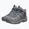 Дамски обувки за трекинг KEEN Headout Mid Waterproof Steel Grey/Blue Heaven 11