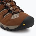 Мъжки обувки за трекинг KEEN Headout Waterproof bison/fossil orange 9