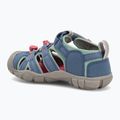 Детски сандали KEEN Seacamp II CNX в синьо/горещо розово 3