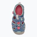 Детски сандали KEEN Seacamp II CNX в синьо/горещо розово 5