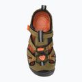 Детски сандали KEEN Seacamp II CNX dark olive/gold flame 6