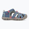 Младежки сандали KEEN Seacamp II CNX в коронено синьо/горещо розово 2