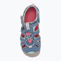 Младежки сандали KEEN Seacamp II CNX в коронено синьо/горещо розово 5