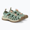 KEEN Whisper granite green/peach parfait дамски сандали за трекинг 4