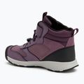 Детски туристически обувки KEEN Skua Mid WP JR black plum/plum perfect 3