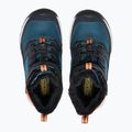 Детски ботуши за сняг KEEN Skua Winter WP sky captain/gold flame 12