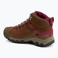 Дамски обувки за трекинг KEEN Targhee IV Mid Wp bison/beaujolais 3