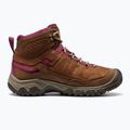 Дамски обувки за трекинг KEEN Targhee IV Mid Wp bison/beaujolais 3
