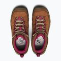 Дамски обувки за трекинг KEEN Targhee IV Mid Wp bison/beaujolais 5