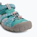 Юношески сандали KEEN Seacamp II CNX bright aqua/giggle pink 7