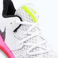 Обувки за волейбол Nike Zoom Hyperspeed Court SE бели/черни/яркочервени 8
