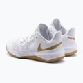 Обувки за волейбол Nike Zoom Hyperspeed Court SE бяло/златно 3