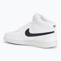 Nike Court Vision Mid Next Nature мъжки обувки бяло/бяло/черно 3