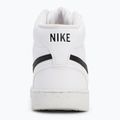 Nike Court Vision Mid Next Nature мъжки обувки бяло/бяло/черно 6