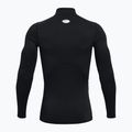 Мъжка блуза с дълъг ръкав за тренировка Under Armour Comp Mock UA Armour black/white 7