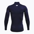 Мъжка тренировъчна блуза с дълъг ръкав Under Armour Comp Mock UA Armour midnight navy/white 2
