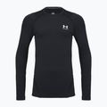 Мъжка блуза с дълъг ръкав за  тренировка Under Armour CG Armour Fitted Crew black/white