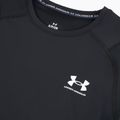 Мъжка блуза с дълъг ръкав за  тренировка Under Armour CG Armour Fitted Crew black/white 3