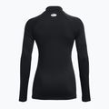 Дамска блуза с дълъг ръкав за тренировка Under Armour Authentics CG Mockneck black/white 6