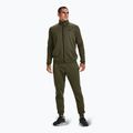Мъжки панталони Under Armour Sportstyle Tricot Jogger marine от зелен / черен 2