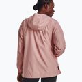 Тренировъчно яке за жени Under Armour Rush Woven Nov pink 4