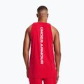 Under Armour Baseline Cotton Tank 601 мъжка баскетболна фланелка червена 1361901-601-LG 3