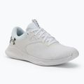 Дамски обувки за тренировка Under Armour W Charged Aurora 2 white/white/metallic warm silver