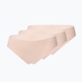 Under Armour дамски безшевни бикини Ps Thong 3-Pack beige 1325615-249