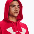 Мъжки суитшърт с качулка Under Armour Rival Fleece Big Logo Hd червен 1357093 4