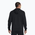 Мъжки суитшърт Under Armour Fleece FZ Hoodie black/black 3