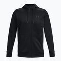 Мъжки суитшърт Under Armour Fleece FZ Hoodie black/black 5