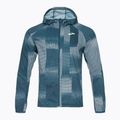 Мъжко яке за бягане Brooks Canopy indigo rush/altitude print