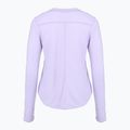 Дамска тениска за бягане Brooks Distance Graphic LS heather violet dash/stripe 2