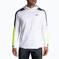 Мъжки суитшърт за бягане Brooks Run Thermal white/asphalt/nightlife